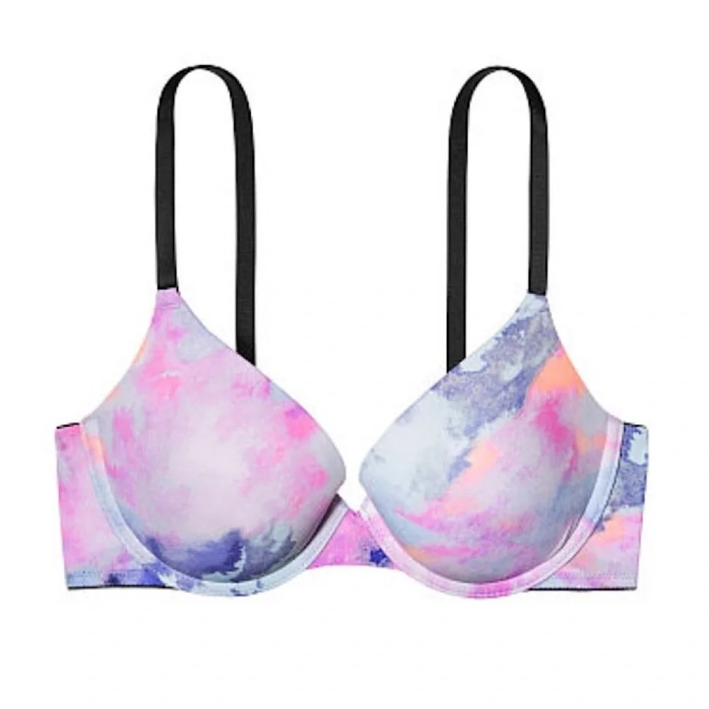 Victoria’s Secret PINK Wear Everywhere Marbled Push Up Bra